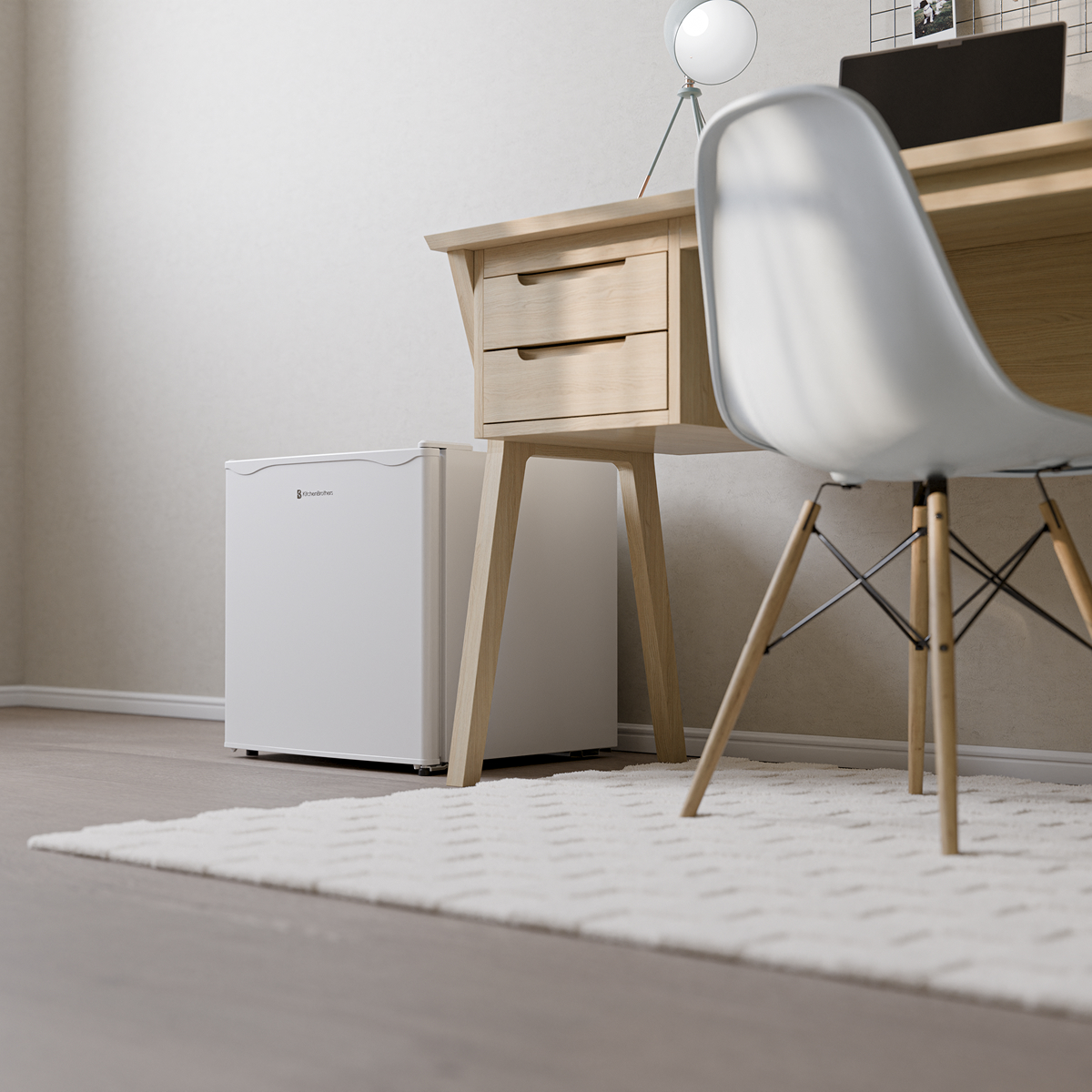 kledingkast, bureau, houten meubel, kantoorruimte, miniklerenkast