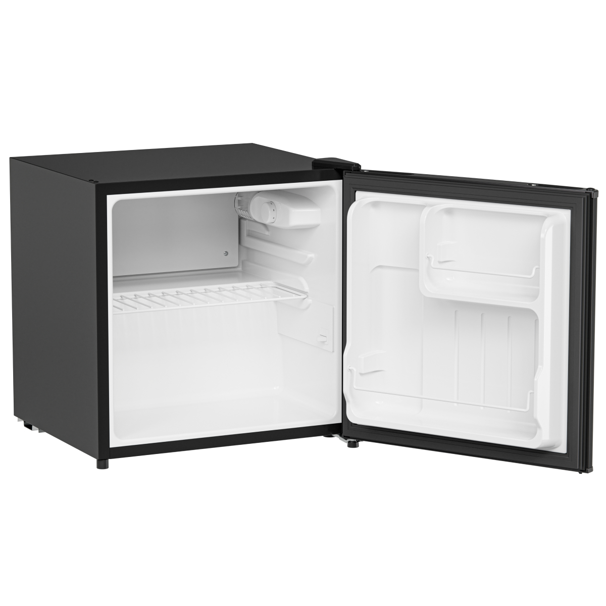 mini-koelkast, vrijstaand, 2-deurs, wit interieur, roestvrij?