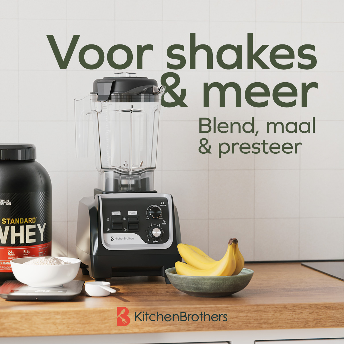 Apparaat, Elektrisch apparaat, Mixer, Banaan