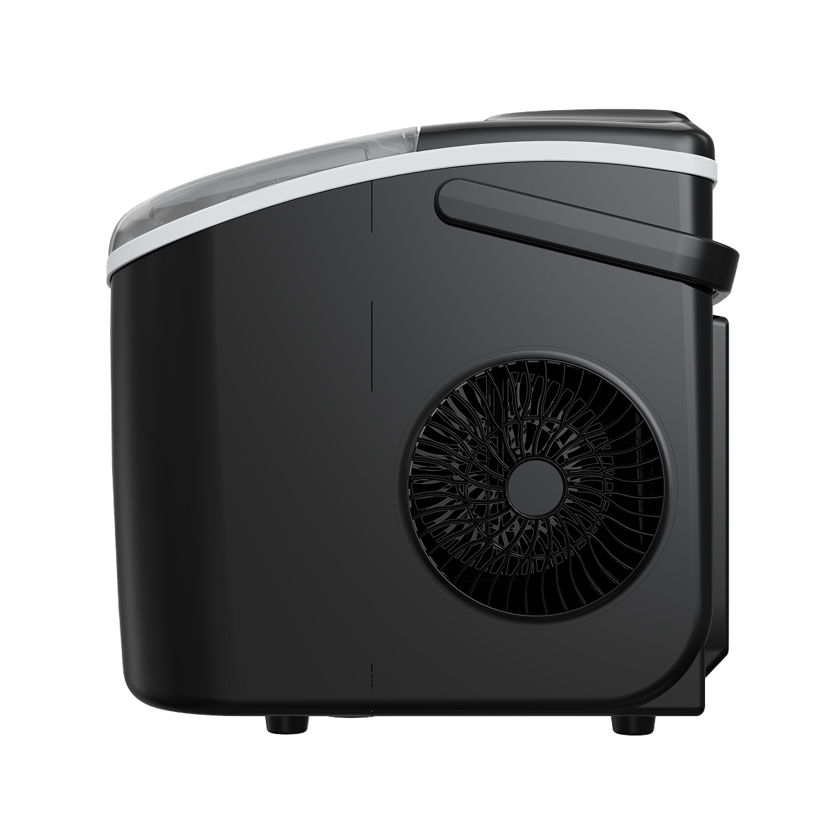 koeler, ventilator, compact, black, plaat??