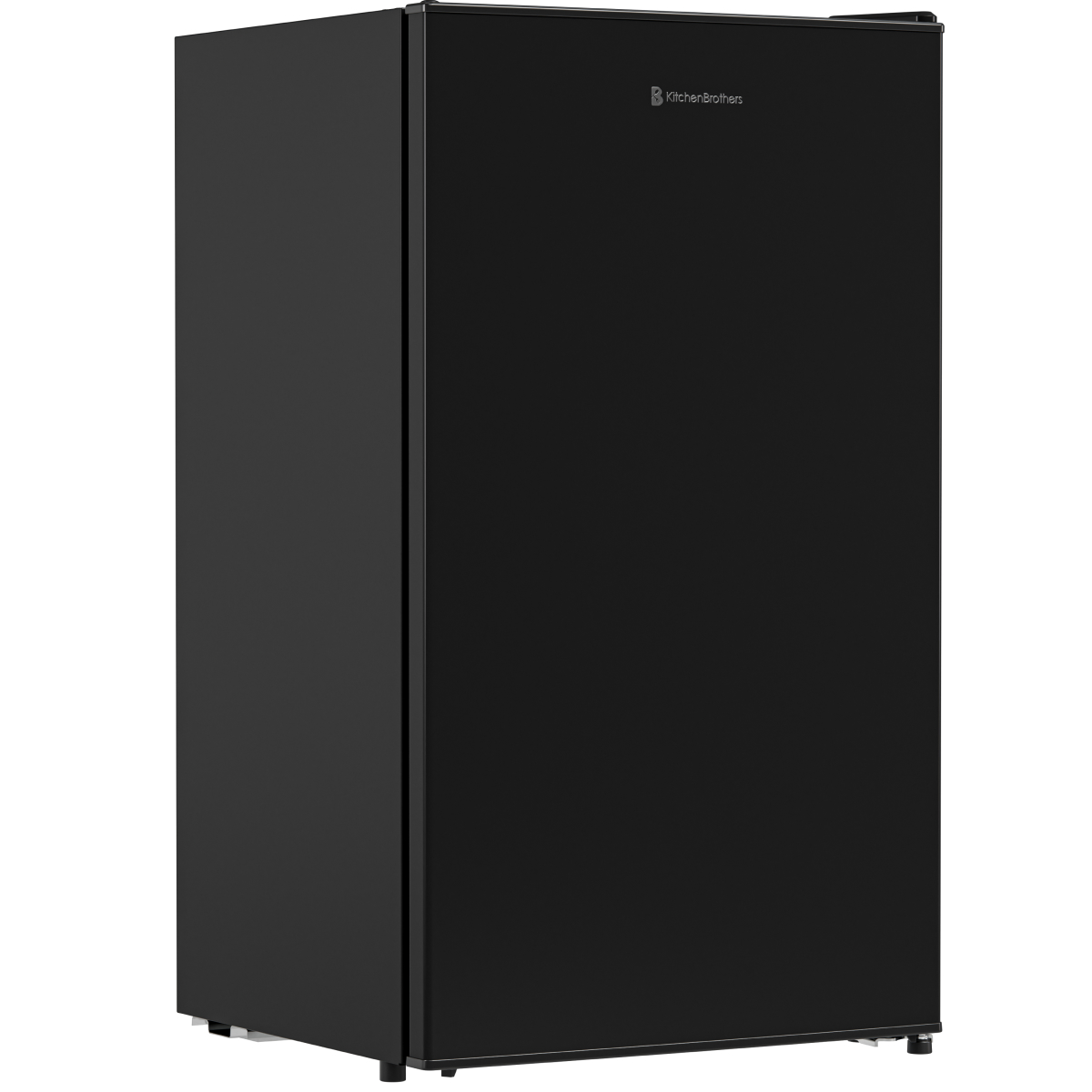 koelkast, onafgebreid, zwarte kast, twee-deurs, KitchenBrothers, koel/vries combi, modelontwerp
