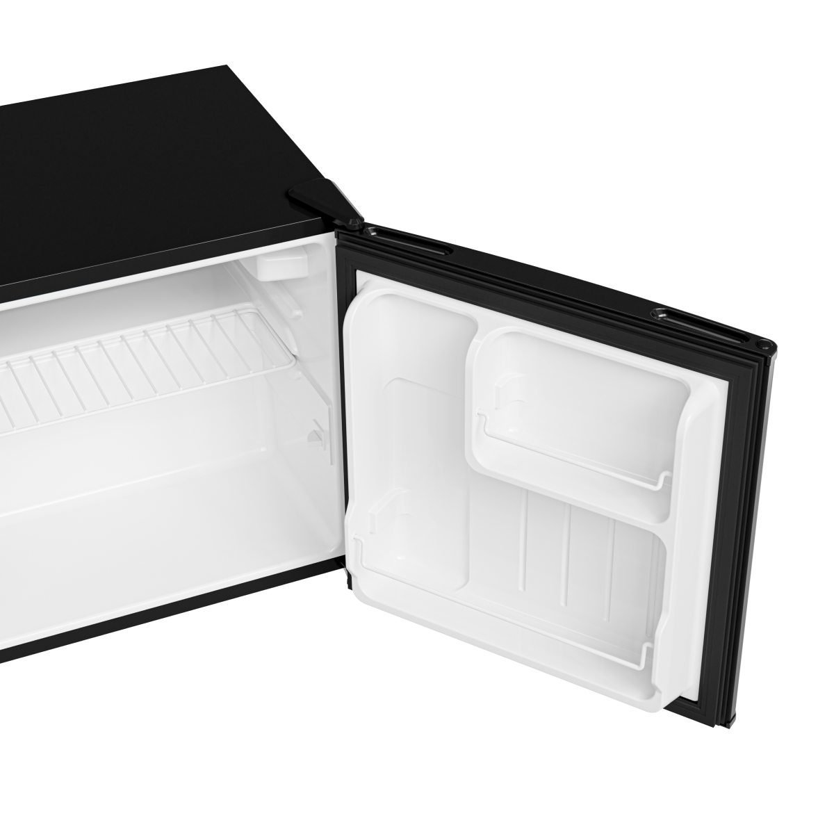mini koelkast, compacte koelkast, koelkast, ijskast, witte interieur