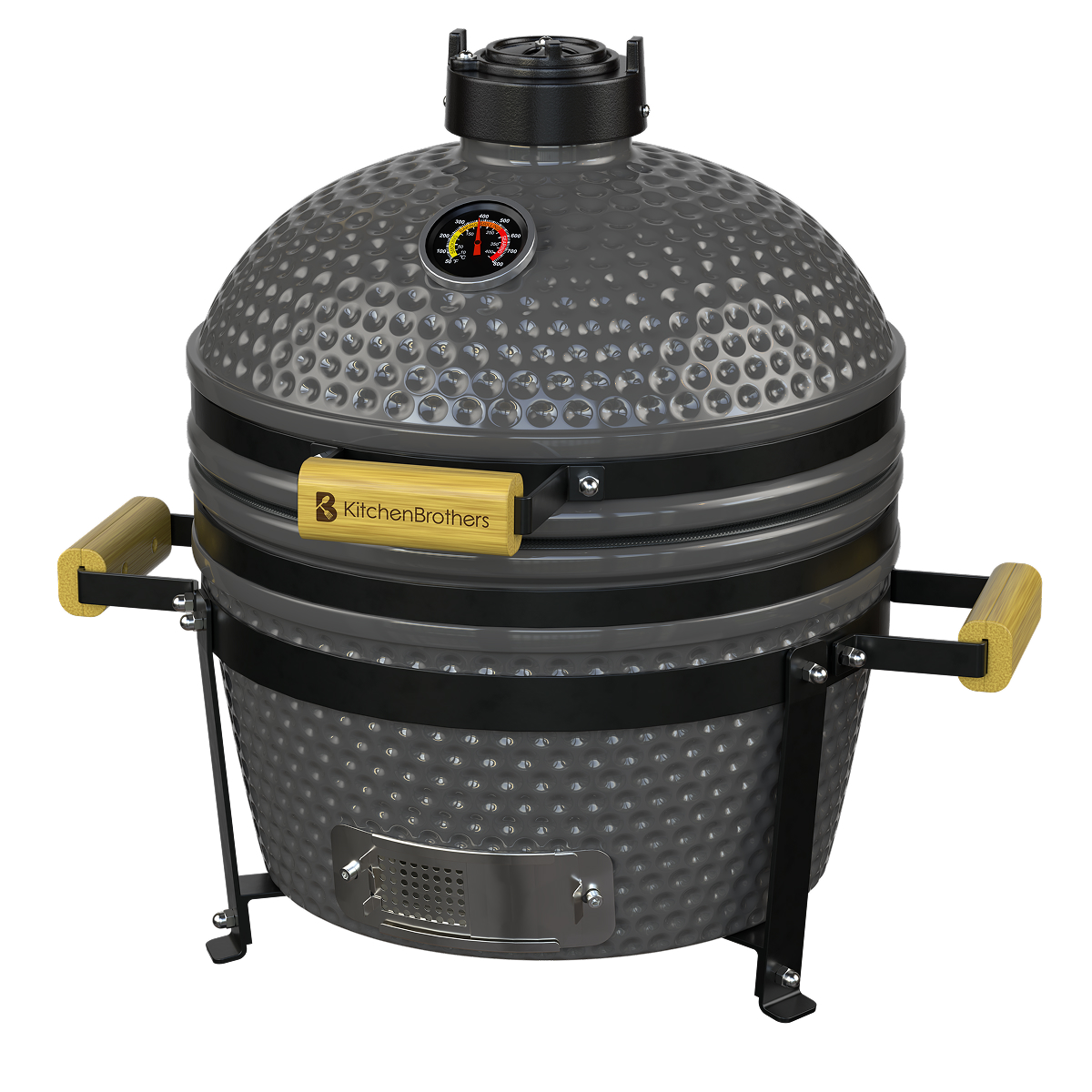 barbecue, kamado, keramisch, grill, deksel