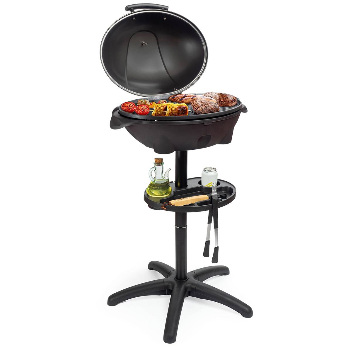 Elektrische BBQ 2400W Zwart