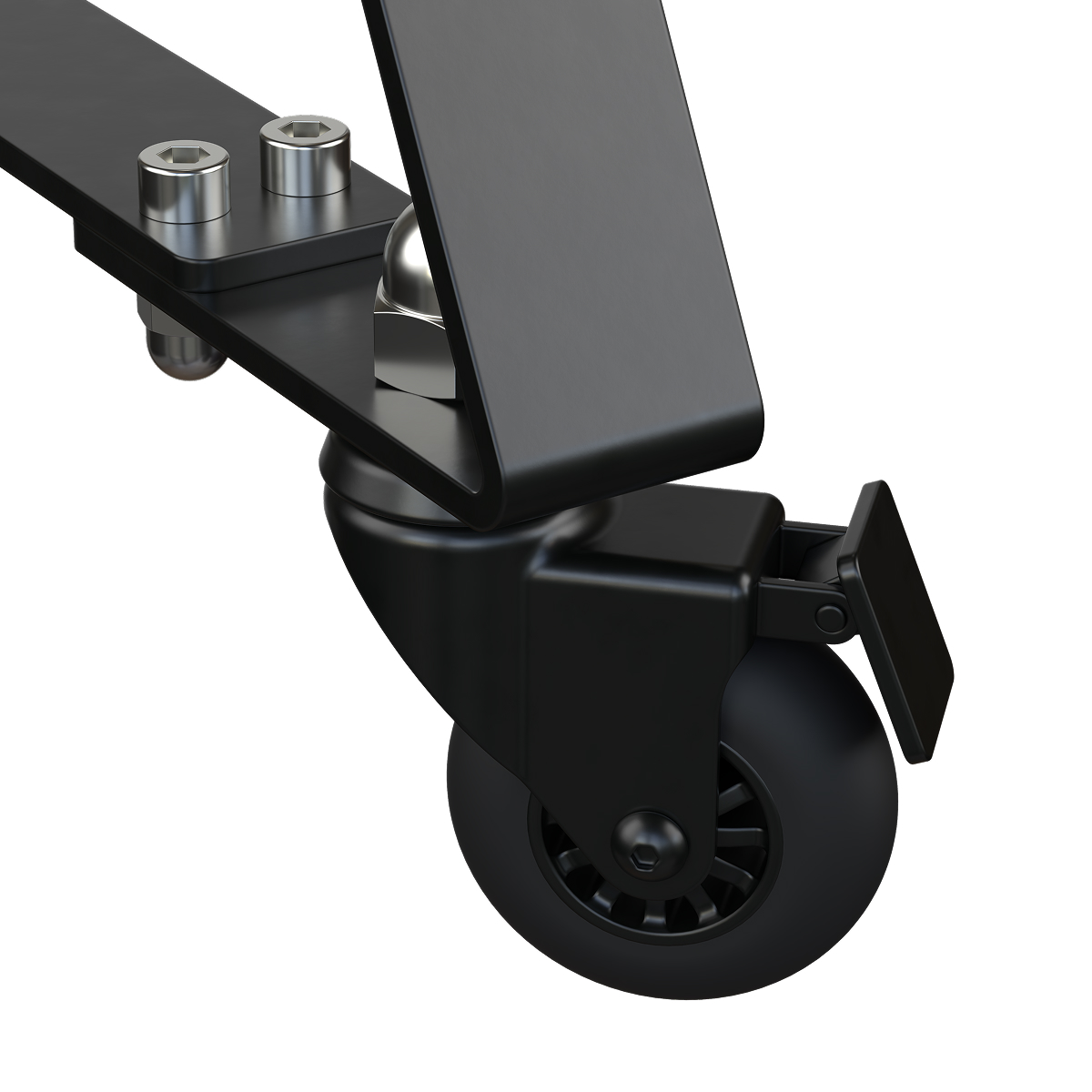 wiel, wielblok, transportwagen, klinkende scharnier, tweedelig frame