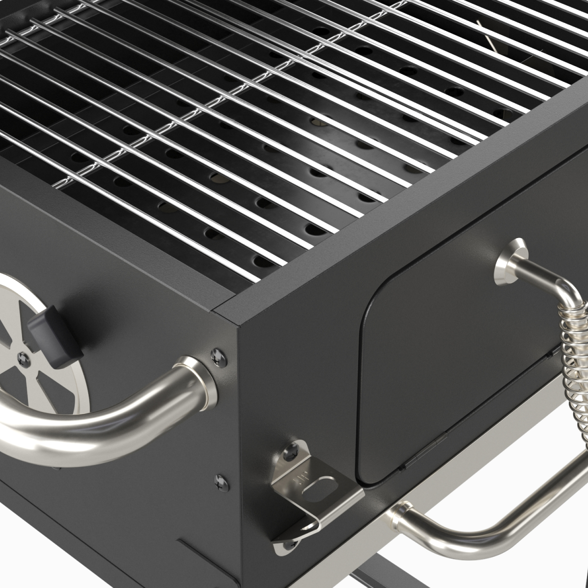 barbecue, grill, gasgrill, staal, roostersgrill
