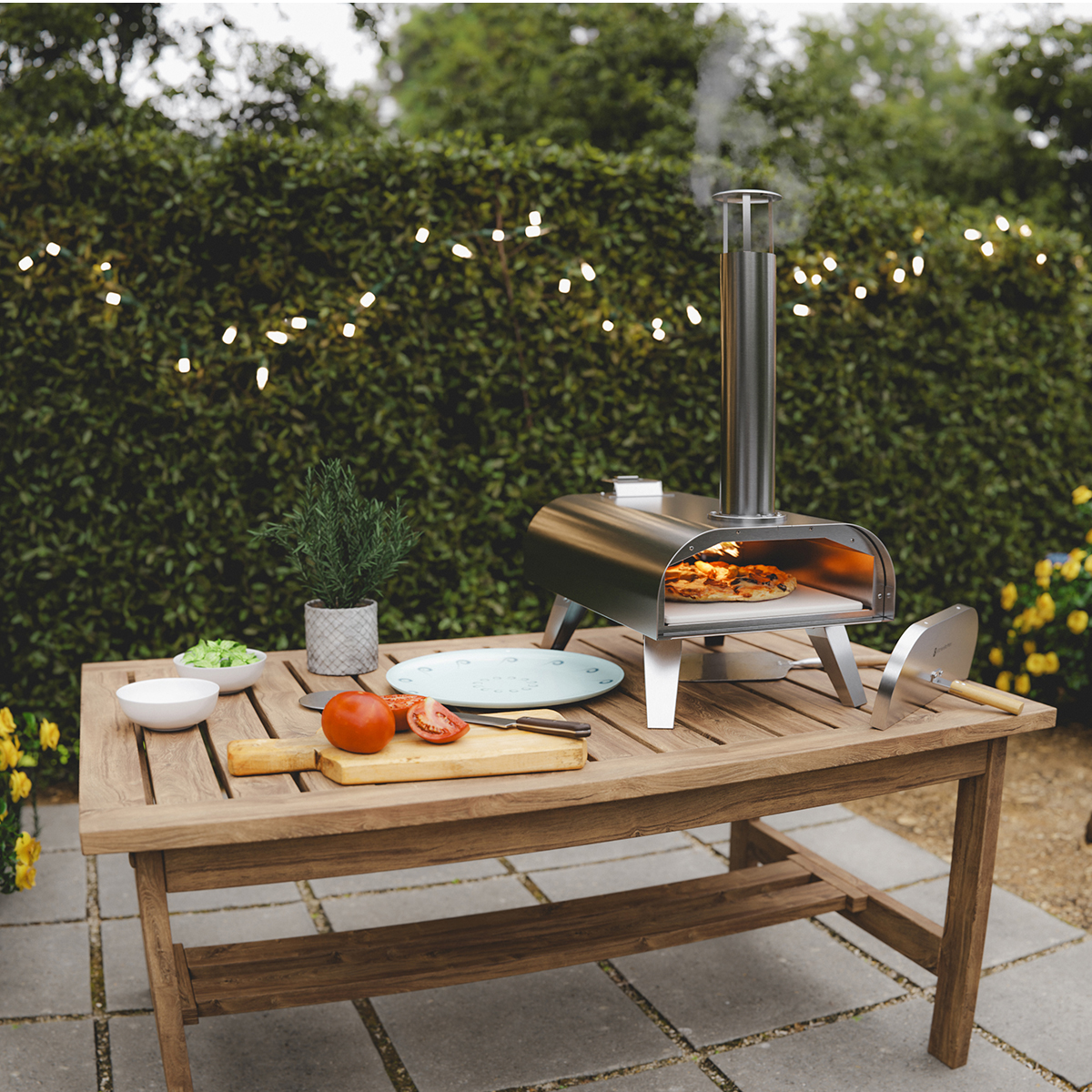 Bbq, Grillen, Meubels, Tafel, Pizza