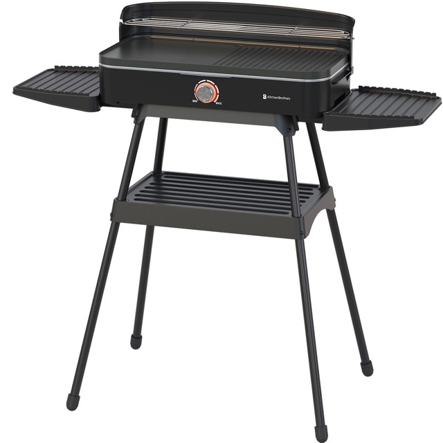 Electrische BBQ Tafelmodel Zwart