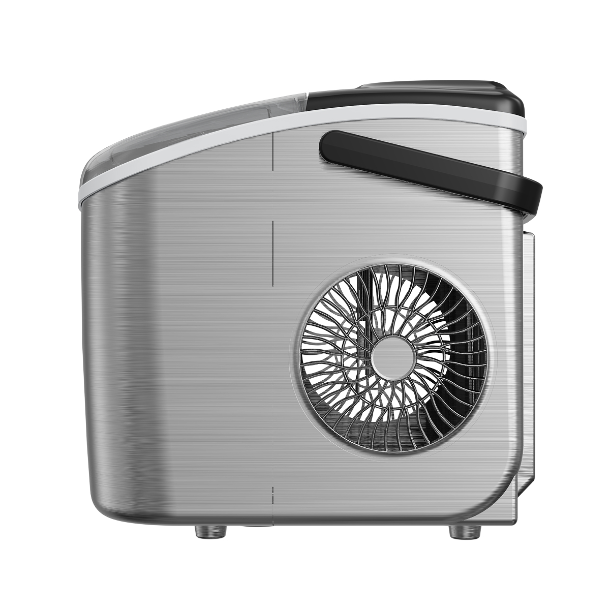 koelkast, trocken, vriezer, compact, ventilator